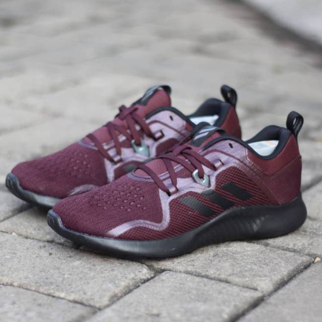 Sepatu Running Adidas Edgebounce Maroon Original BNWB