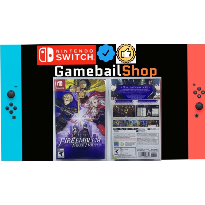 Nintendo Switch Game - Fire Emblem Three Houses ( US / EUR / ENGLISH ) Kaset Nintendo Cardridge Game FISIK