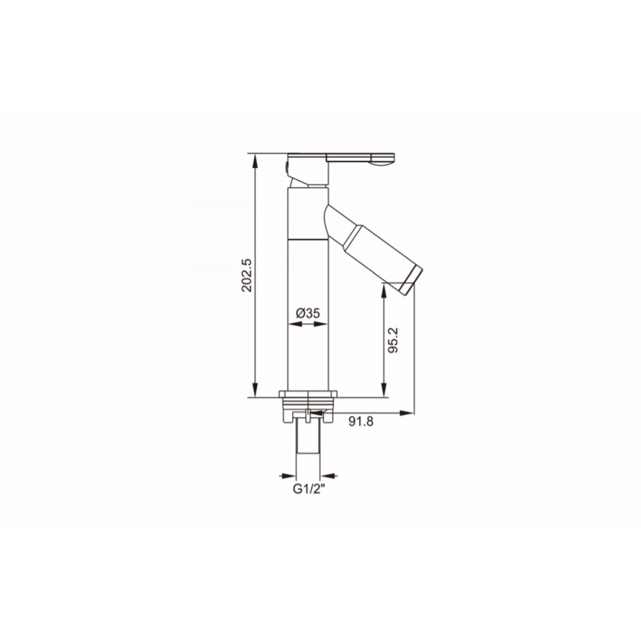 Germany Brilliant Keran Kran Washtafel Wastafel Tap Gbn2 Dw / Gbn2dw