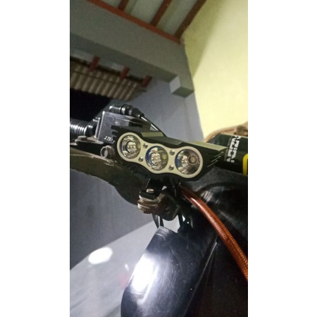 LAMPU SOROT LED OWL 3 MATA BURUNG HANTU LAMPU TEMBAK OWL 3MATA CREE 30WATT