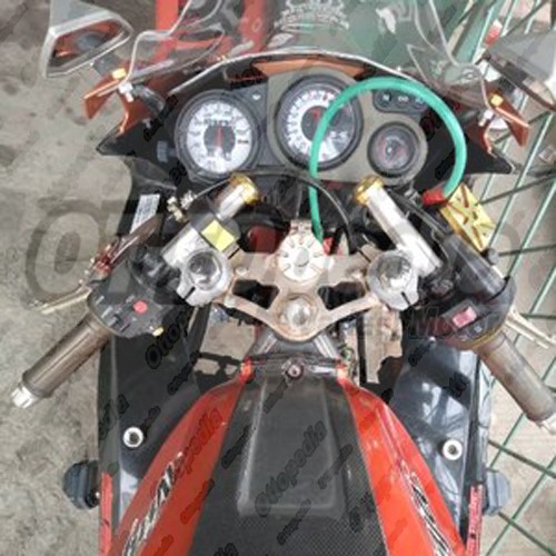 Stang Stir Setang Jepit Clip On Multi 15 Derajat For Fu Sonic Rx King Gl Pro Cb150R Ninja R Vixion