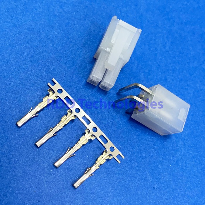 Satu Set Connector Molex 5557 2x2 Pin