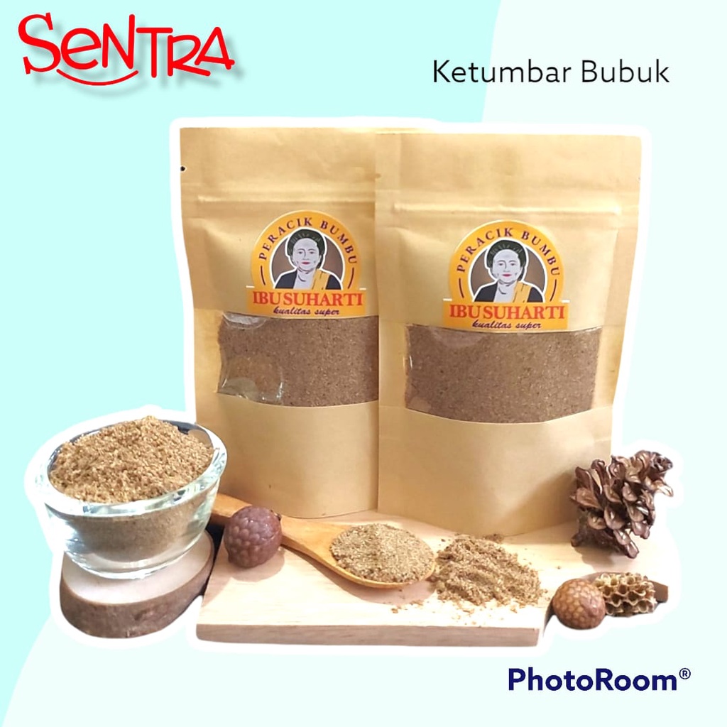 

(BUMBU DAPUR REMPAH-REMPAH) IBU SUHARTI - KETUMBAR BUBUK MURNI / PURE CORIANDER POWDER KUALITAS PREMIUM