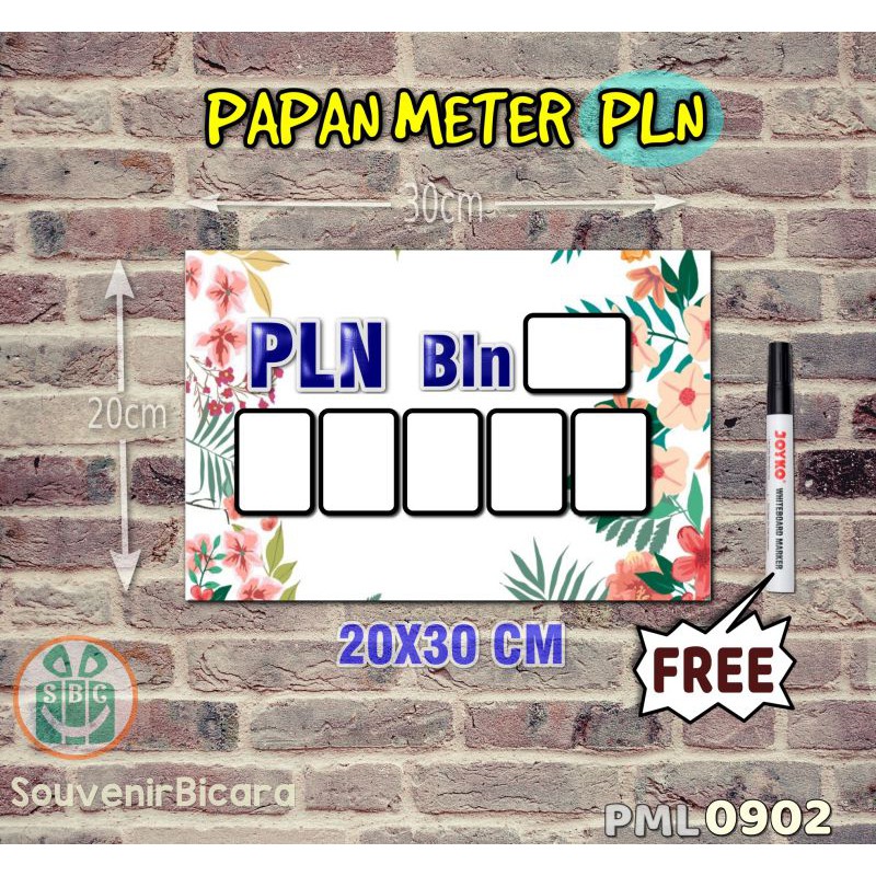 

Custom SBC Papan Meter Listrik PLN PAM motif Unik - Lukis 02