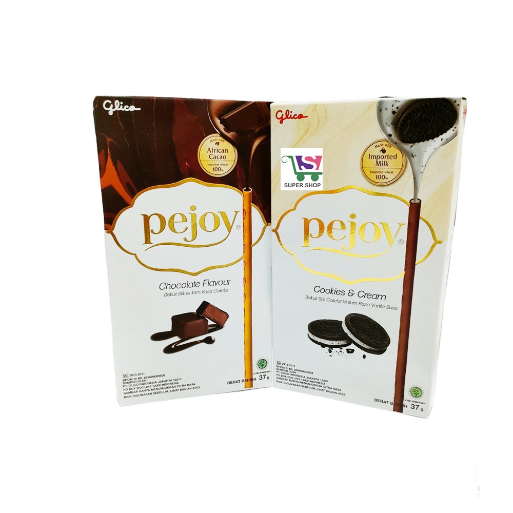 Glico Pejoy Matcha Cookies Cream &amp; Chocolate Flavour