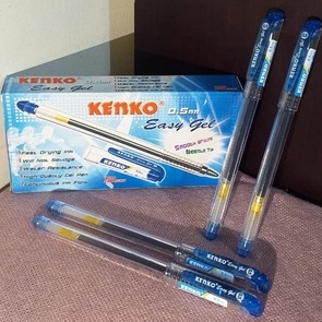 

Pulpen Kenko Easy Gel 0.5 mm (Tinta Biru)