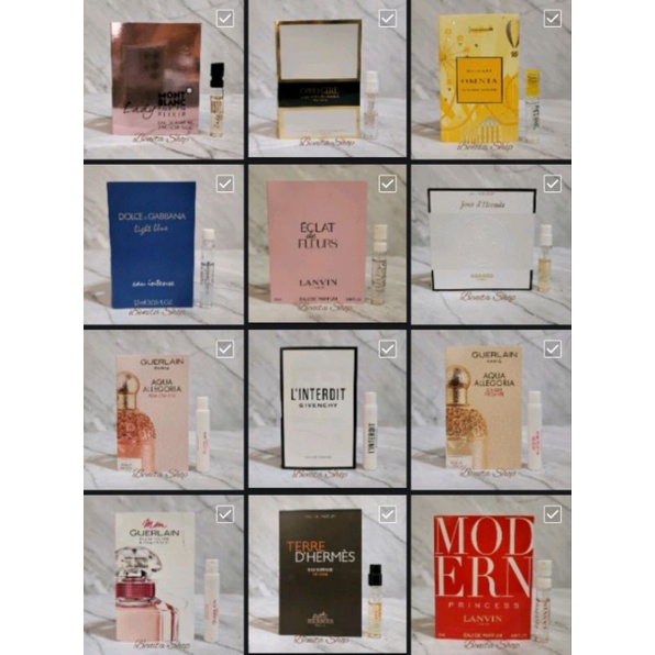Vial Parfume / Parfum Original / Mini Parfume