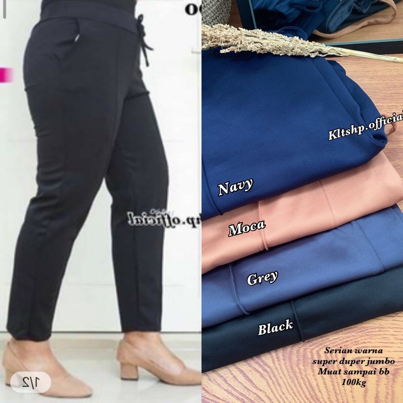 HOMY PANT JUMBO// SUPER JUMBO / CELANA JUMBO CEWEK / SIZE JUMBO / CELANA JUMBO / BIG SIZE PANT