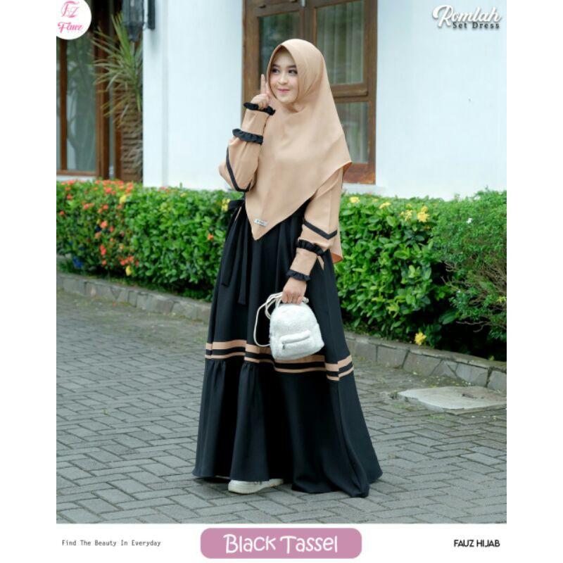 Dress Set Khimar by Fauz Hijab