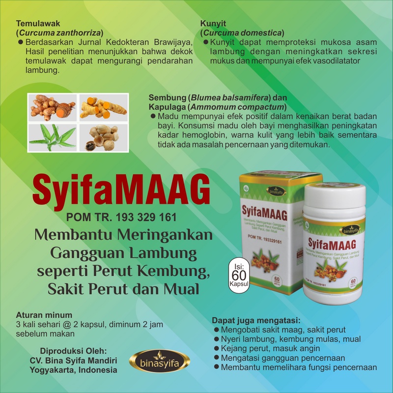 Obat Sakit Maag Gerd Asam Lambung Kronis Perut Mual Mual Herbal Ampuh Alami-5
