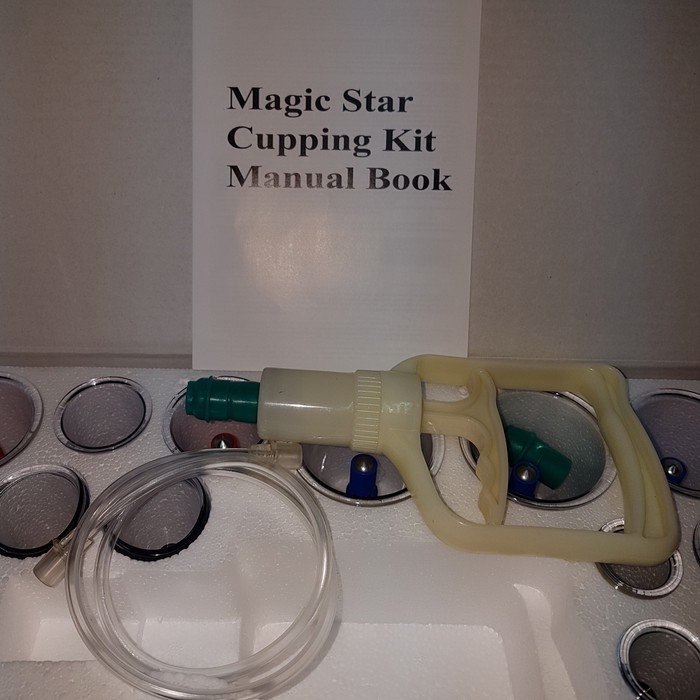 Kop / Alat Bekam MagicStar isi 24 / Kop Angin / Hijamah Cupping Therapy / Magic Star