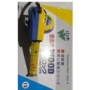 WOOD KUNING Meteran Feng Shui Meteran Hong Sui 5 Meter