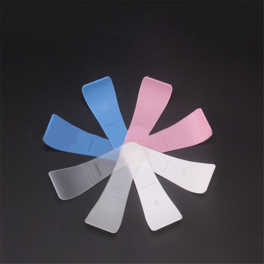 【1 Pc】Scraper Plastik Khusus Baru Untuk Krim Penghilang Bulu, Warna Acak #261141322
