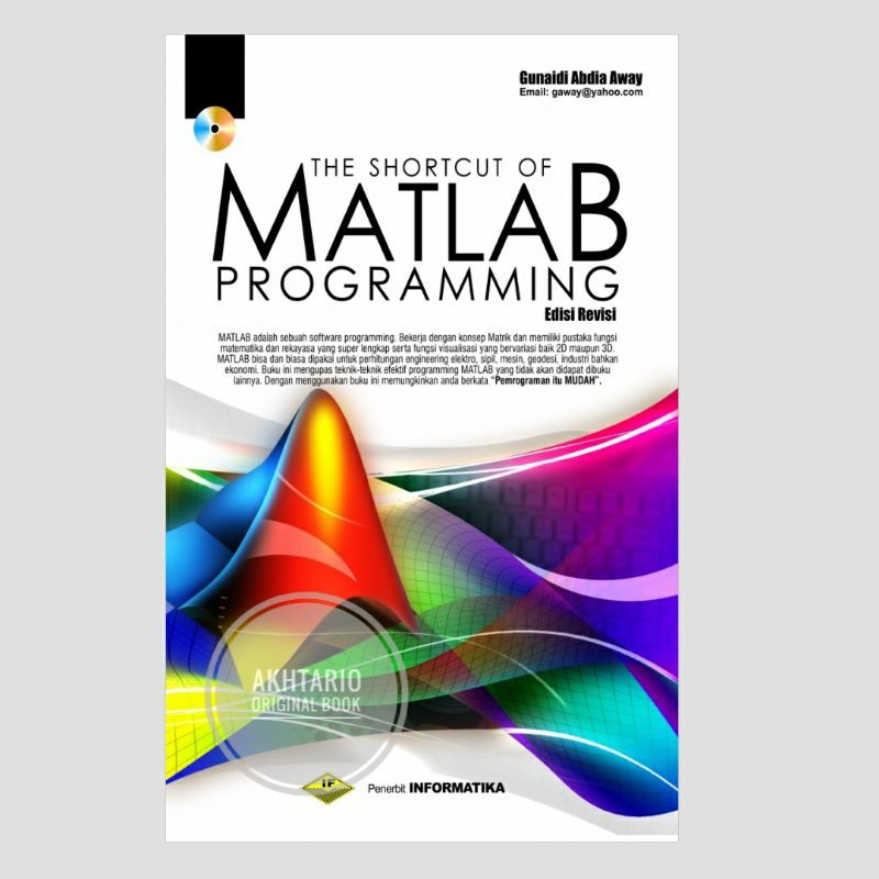 Jual Buku The Shortcut Of Matlab Programming Cd Shopee Indonesia