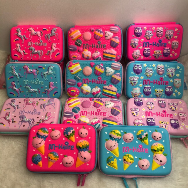 

KOTAK PENSIL 3D LOOK A LIKE SMIGGLE/MOTIF TIMBUL