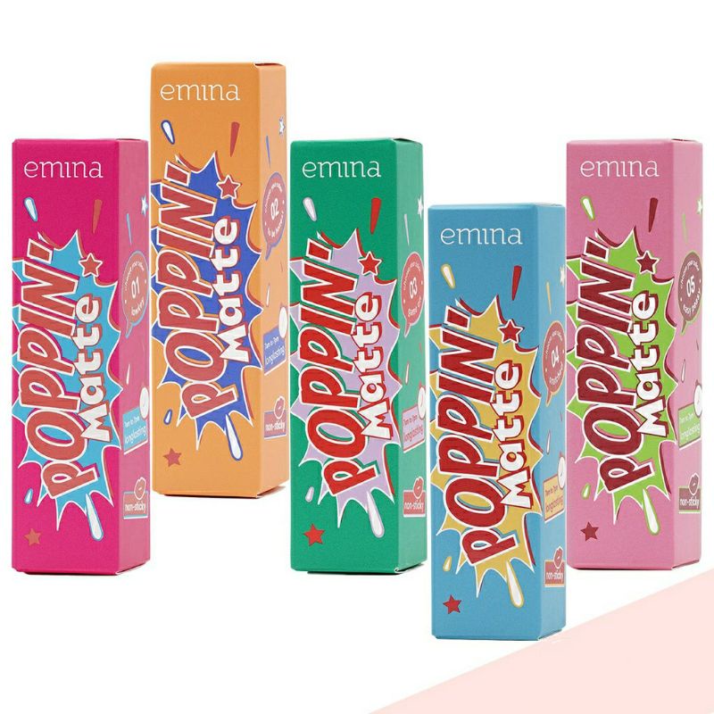 Emina Poppin Matte Lip Cream Longlasting