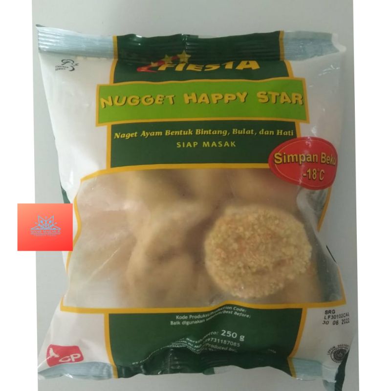 

Fiesta Nugget Happy Star Naget Ayam 250gr