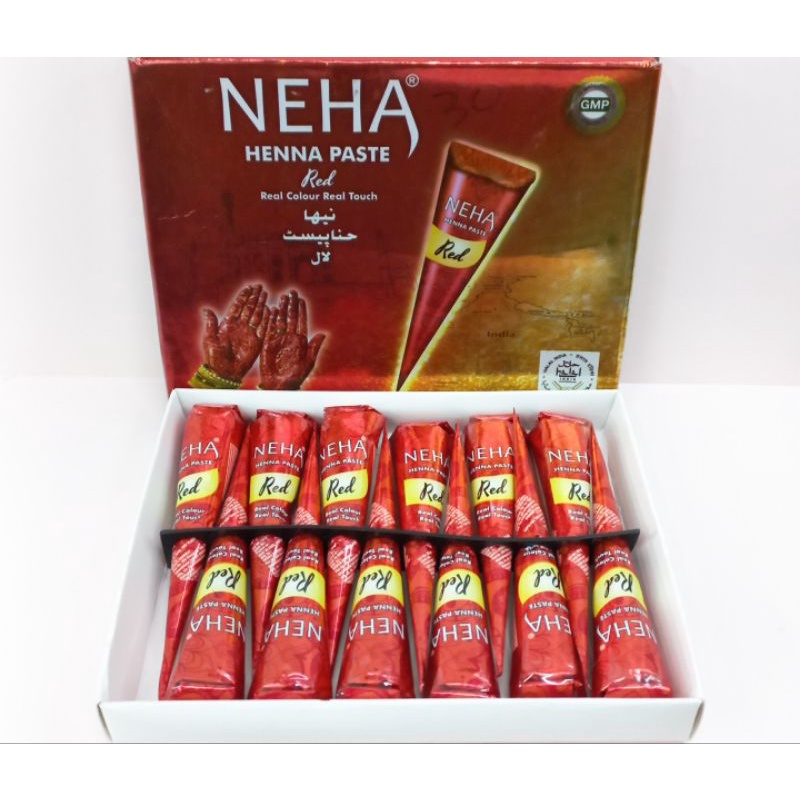 Neha Henna Paste/Henna Halal BPOM (Pacar Kuku Arab)