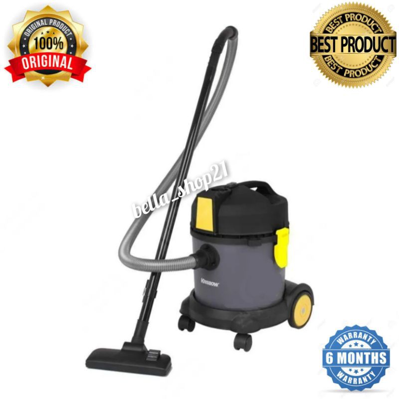 krisbow vakum cleaner penyedot debu basah dan kering 20 ltr 1000 Watt