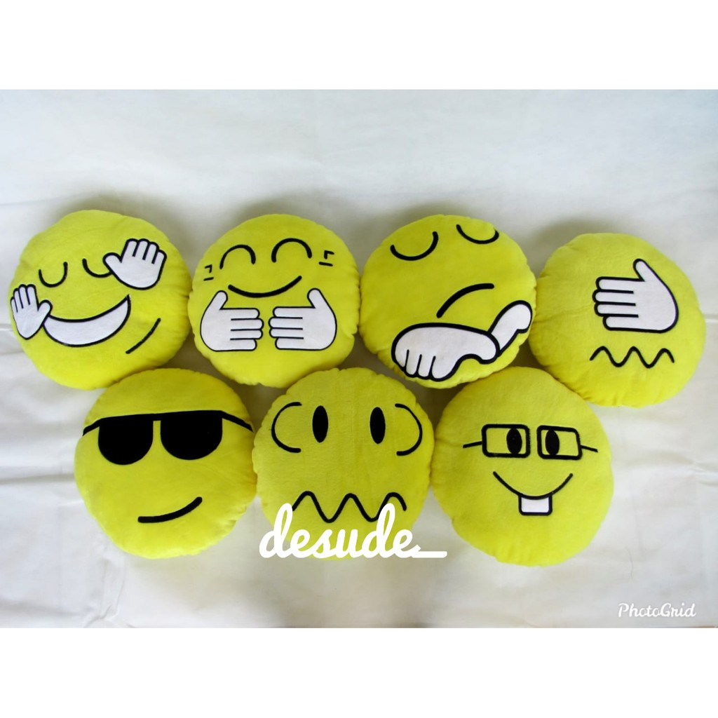 Bantal Emoticon / Bantal Anak / Boneka / Bantal Tidur