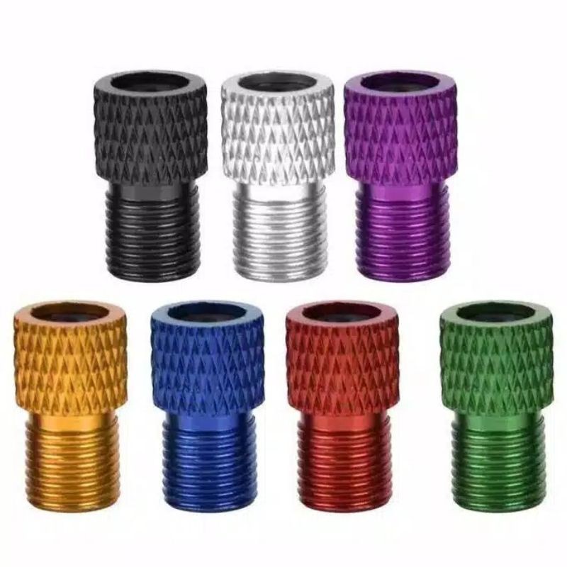 Adaptor Konverter Pentil Ban Valve Adapter Presta ke Schrader Ban Sepeda MTB Fixie
