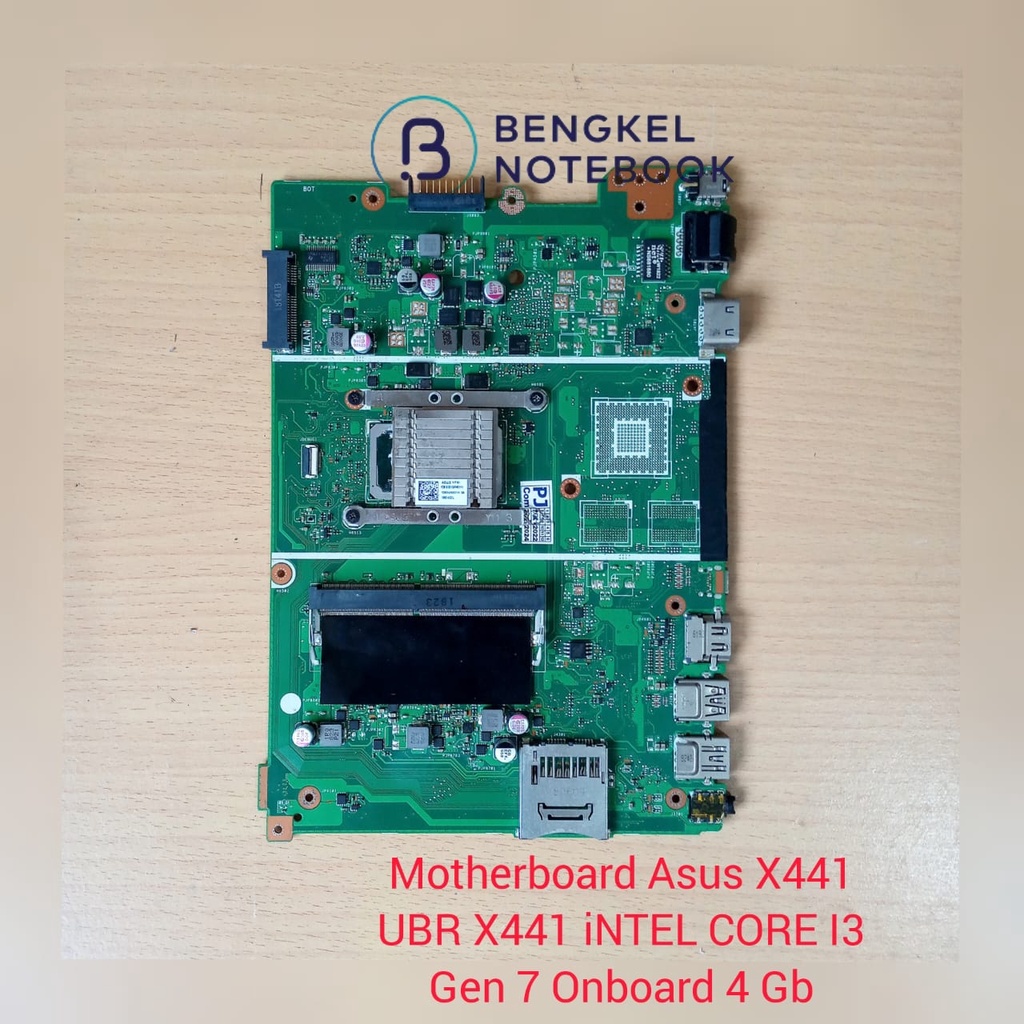 Motherboard Asus X441UBR X441 iNTEL CORE I3 Gen7 Onboard 4Gb