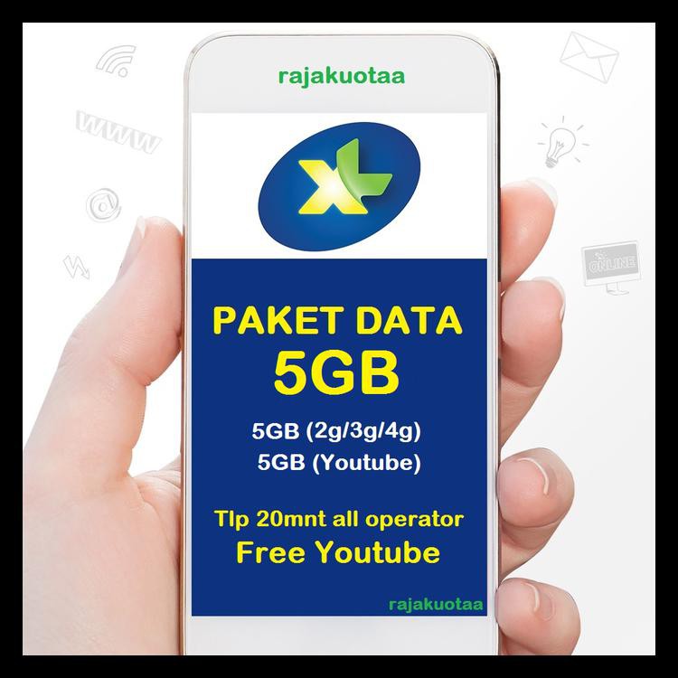 Perdana/Paket Data Internet Xl, Kuota Xl Xtra Combo M 6Gb Kode 492