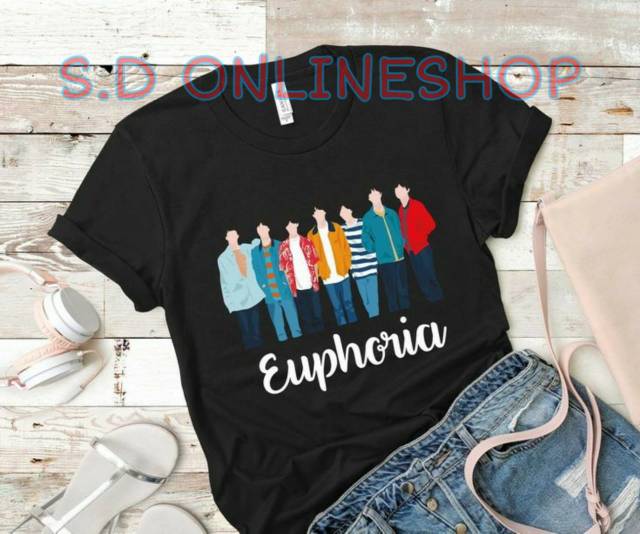 ( BAYAER DITEMAT)  KAOS NTS EUPHORIA FOTO 7 ORANG