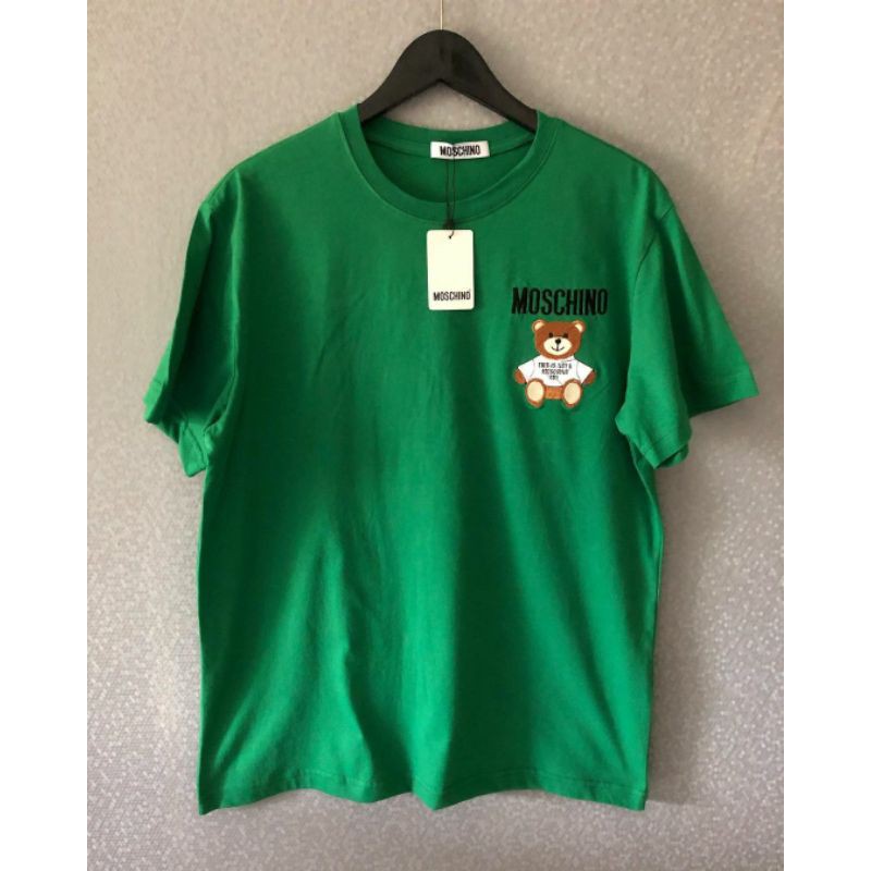 T SHIRT MOSCHINO BORDIR T SHIRT PREMIUM LIKE ORIGINAL MIRROR 1:1 UNISEX