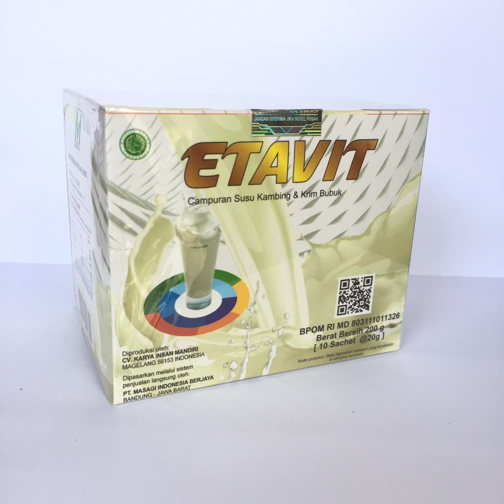 

ETAVIT SUSU KAMBING ETAWA 10 SACHET