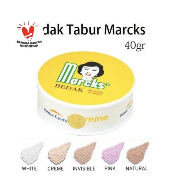 Bedak Marcks Tabur 40g Classic