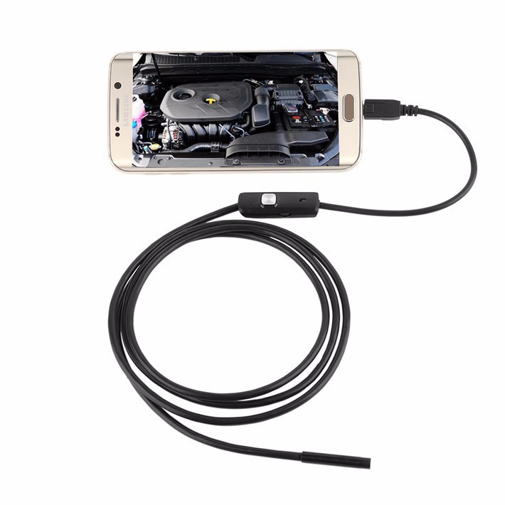Grab medan Android 7mm 4cm Focal Distance Endoscope Camera 720P 3.5 M 2 Meter IP67 Waterproof
