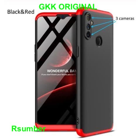 Realme C3 Hard Case Gkk Full Protection 360