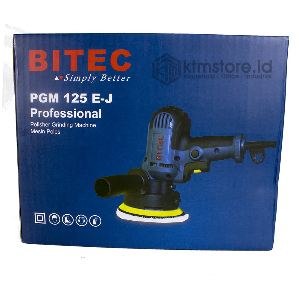 Mesin Poles Mobil BITEC PGM 125 E-J Garansi - Polisher Mobil Motor