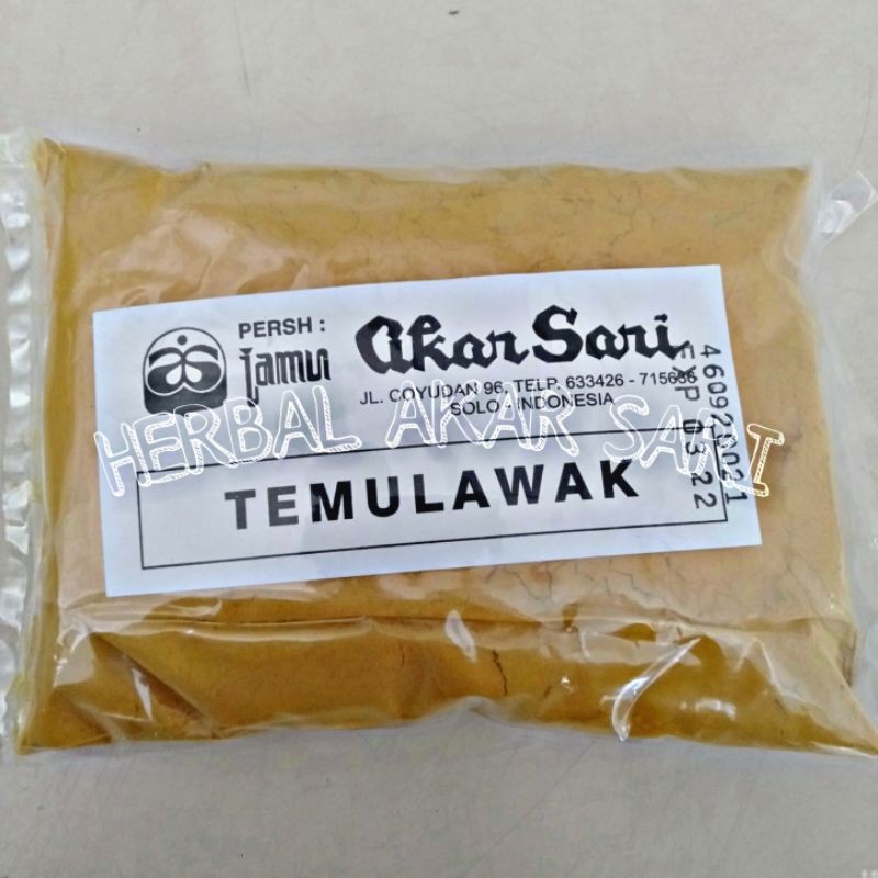 

Akar Sari - Temulawak Bubuk 100 Gram - Membantu Metabolisme Tubuh