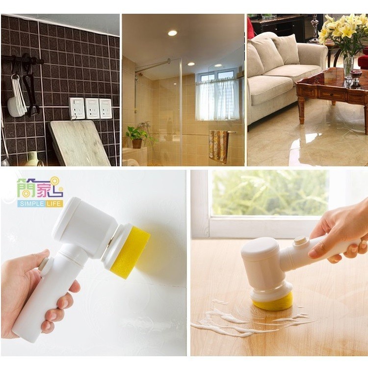 Bathe Project Kit Set Alat Pembersih Dapur Kamar Mandi Elektrik