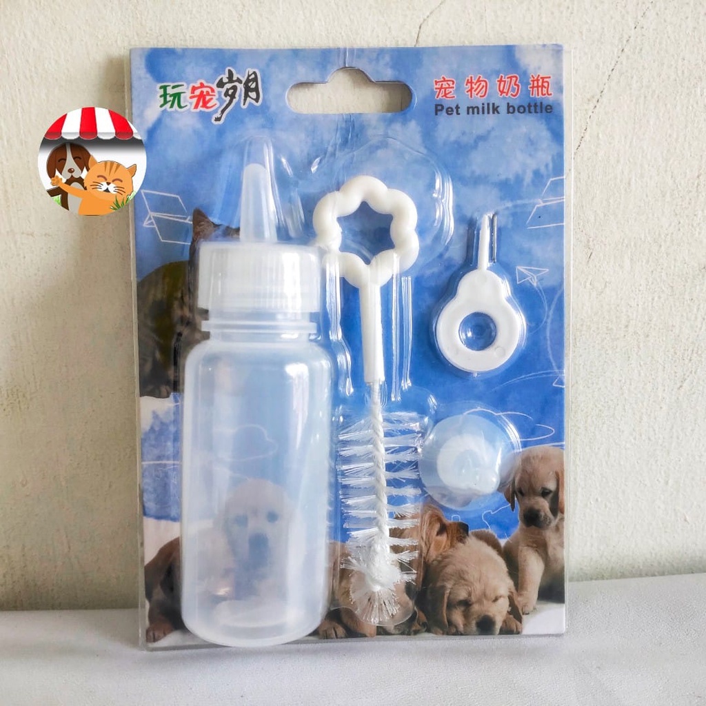 Botol Dot Susu Nursing Bottle Kucing Anjing Kelinci Feeding Kit J