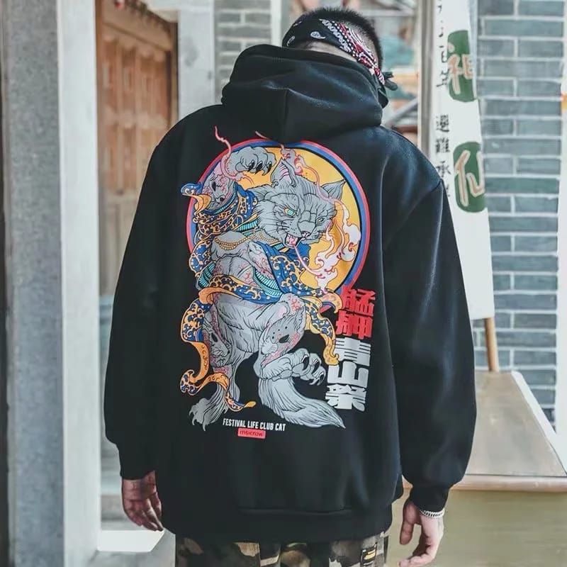 Sweater Hoodie Pria Samurai Sweater Distro Cowok Terbaru