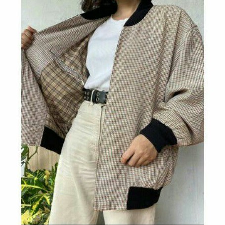 PAKET NOVA TARTAN & FLOWER 2IN1 JAKET