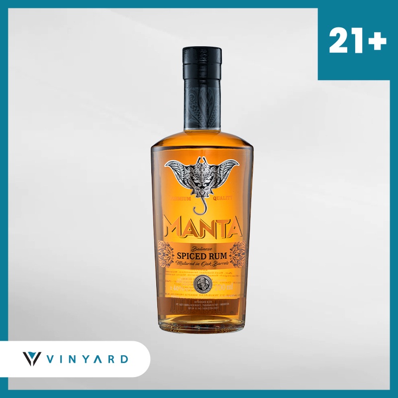 Manta Spice Rum 700 ml Sejenis Bacardi Gold rum