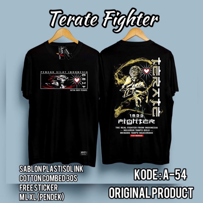 KAOS PSHT FIGHTER DISTRO/kaos psht terbaru/kaos terate kaos terlaris kaos best seller kaos murah