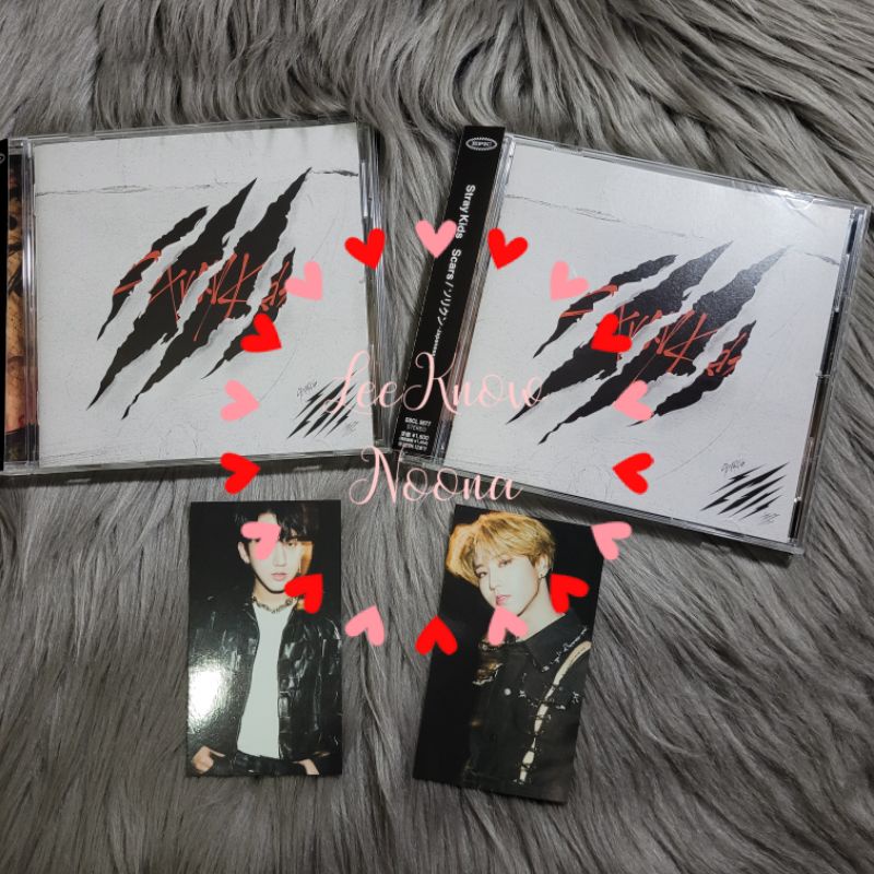 Stray Kids Japan Scars Changbin photocard