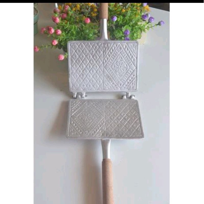 Cetakan Kue Egg Roll Jepit Semprong Opak Gambir