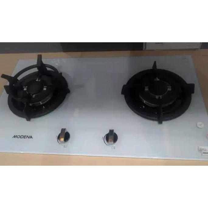 Modena Gas Hob Kompor Gas Tanam 2 Tungku Crista Bh-1725-W / Bh1725W Rereeegrosirr