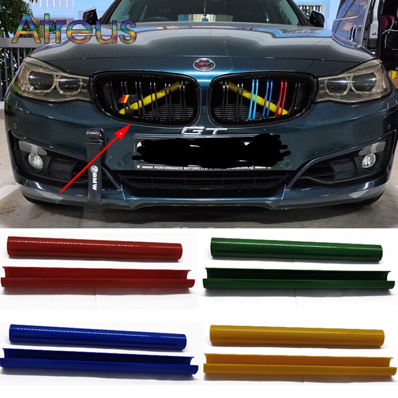 Strip Trim Grill Depan 4 Warna Untuk Bmw F10 F30 F20 F32 F12 F36 X1 F48 X3 F25 G01 X4 F26 G02 X5 G05 F30 M40