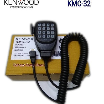 Mic KMC 32 untuk Rig KENWOOD TM 261 TM271 TM281 TM471