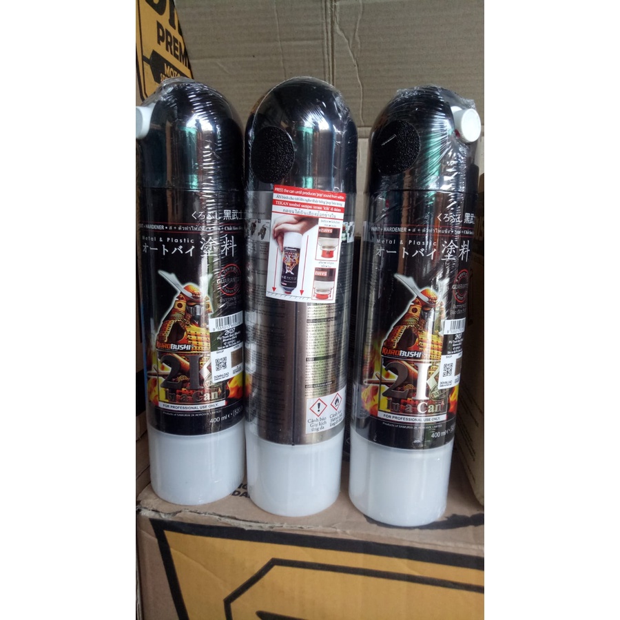 cat semprot samurai pilok pilox samurai epoxy truck bed black 2k07 400ml epoxy kulit jeruk hitam