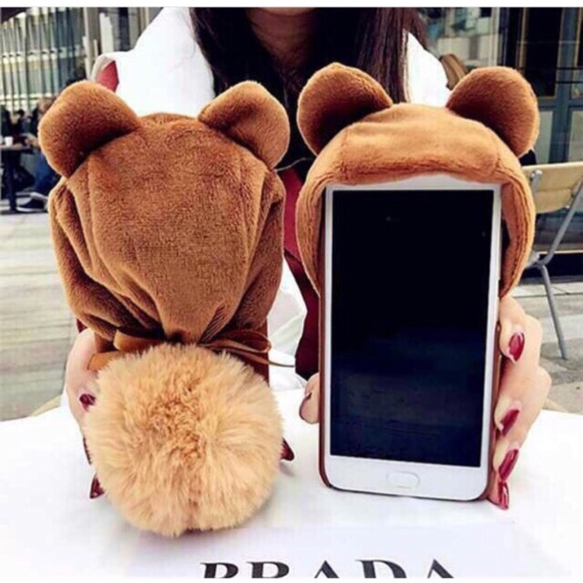 FURR HAT CASE iPhone Oppo Vivo Xiaomi Samsung Realme A53 A33 2020 A5 A9 12 mini pro max 11 c15 C11 6