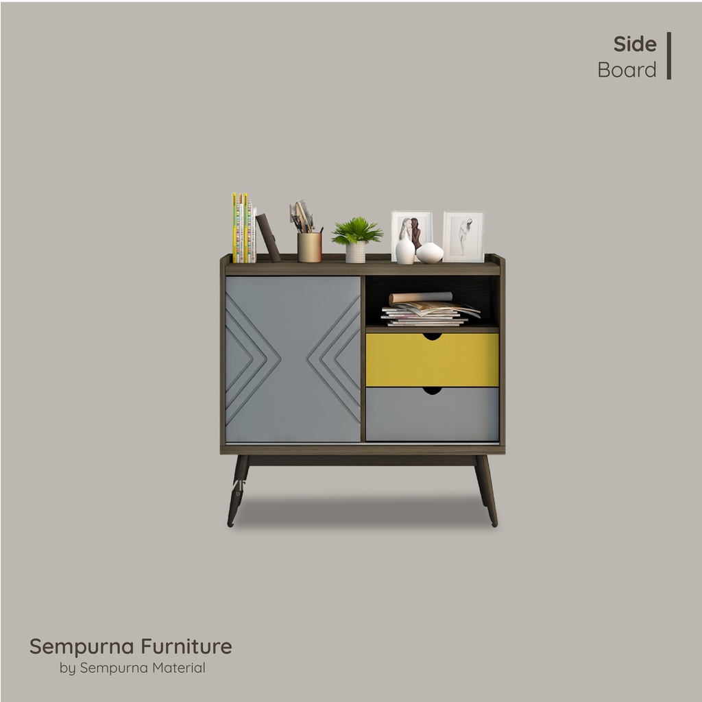 Buffet Xavier Nara Sideboard Brown