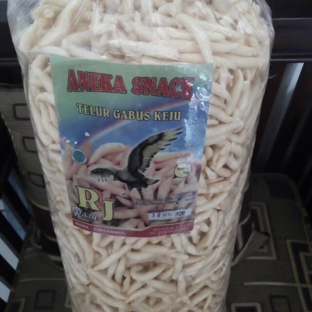 

Gabus keju asin / manis wijen 250gr